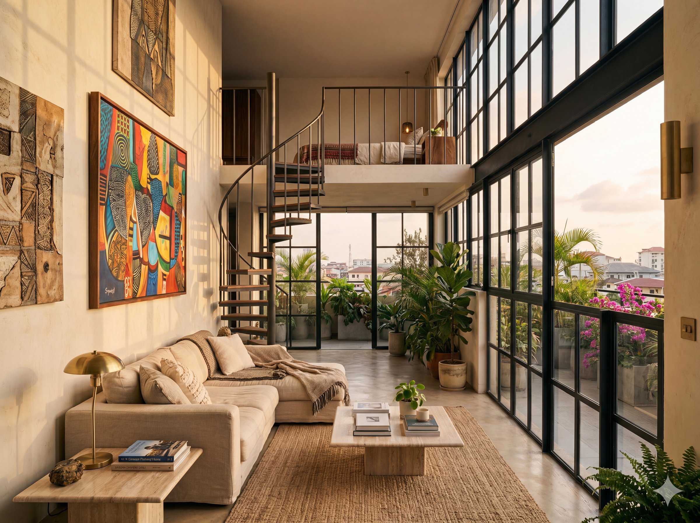 Cornerstone III — 3BR loft interior
